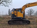 2014 Hyundai Robex 145LCR-9A crawler excavator side view