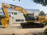 2022 Caterpillar 345D2L crawler excavator, side profile view