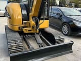 2023 Caterpillar 304CCR mini excavator rear view