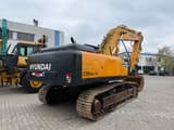 2008 Hyundai R320NLC-7A crawler excavator, rear three-quarter view