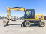 2020 Caterpillar M315D wheel excavator, side profile view
