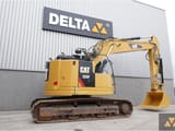 2018 Caterpillar 325FL crawler excavator, side view