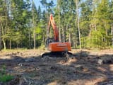 2007 Hitachi ZX210-3 crawler excavator rear view