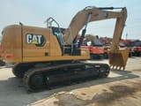 2022 Caterpillar 336GC crawler excavator, side profile view