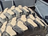 2021 Takeuchi TB295W wheel excavator dual tires close-up