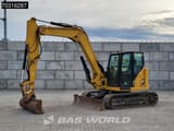 2019 Caterpillar 308C mini excavator, side view