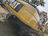 2021 Caterpillar 330D crawler excavator, rear view