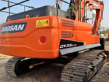 2024 Doosan DX300LC-9C crawler excavator, rear three-quarter view