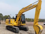 2019 Komatsu PC130 crawler excavator, side view