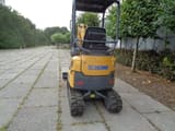 2021 XCMG XE18 mini excavator, rear view