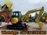 2023 Yanmar VIO55 mini excavator, side view