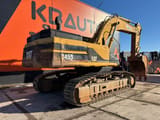 1999 Caterpillar 345B LME crawler excavator, rear three-quarter view