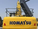2023 Komatsu PC350-8 crawler excavator, rear view