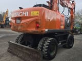 2008 Hitachi Zaxis 170W wheel excavator rear view