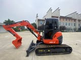 2022 Kubota U50-4 mini excavator, side view