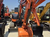 2020 Hitachi ZX50U mini excavator, front view