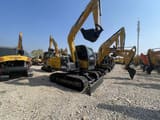 2023 XCMG XE85DA crawler excavator, side view