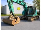 2016 Kobelco SK140SRLC-5 crawler excavator, side view