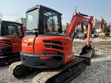 2024 Kubota KX163 mini excavator, rear three-quarter view