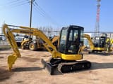 2021 Komatsu PC35 mini excavator, side view