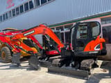 2024 Doosan DX60 crawler excavator, side view