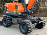 2017 Doosan DX57W wheel excavator side view