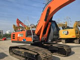 2022 Hitachi Zaxis 210 crawler excavator, side view