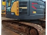 2019 Volvo ECR235E crawler excavator, rear three-quarter view