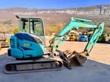 2016 Kobelco SK45SRX-6 crawler excavator, side view
