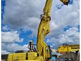 2002 Komatsu PC450LC crawler excavator, side profile view