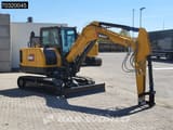 2024 Sany SY60 C mini excavator rear view