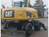 2007 Caterpillar M316D wheel excavator rear view