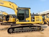 2012 Komatsu PC200 LC-8 crawler excavator side view