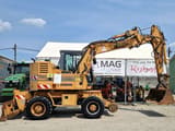 1997 CASE 788 wheel excavator side view