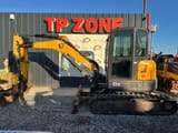 2016 Bobcat E50 mini excavator, side view
