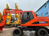 2016 Doosan DH150W-7 wheel excavator side view