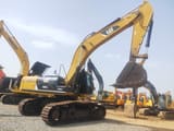 2023 Caterpillar 340D crawler excavator, side view