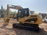 2020 Caterpillar 312D crawler excavator, side view