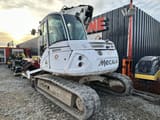 2008 Mecalac 714 MC crawler excavator, front three-quarter view