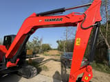 2023 Yanmar VIO80 mini excavator boom and arm detail
