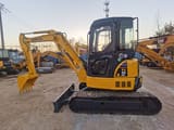 2024 Komatsu PC50MR mini excavator, side view