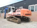 2005 Liebherr 944 crawler excavator rear three-quarter view