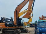 Caterpillar 330D2 crawler excavator, side view