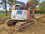 2007 Hitachi ZX135US crawler excavator, rear three-quarter view