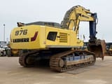 2014 Liebherr R976 HDSL crawler excavator, rear three-quarter view