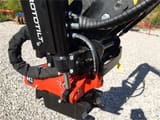 2026 XCMG XE27E mini excavator Rototilt attachment detail