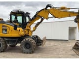 2021 Komatsu PW98MR-11E0 wheel excavator side view