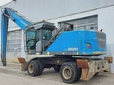 2018 Fuchs MHL350F material handler, side view