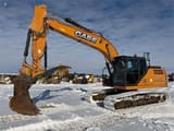 2016 CASE CX210D crawler excavator, side view