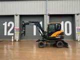 2023 Hyundai HW65A wheel excavator, side profile view